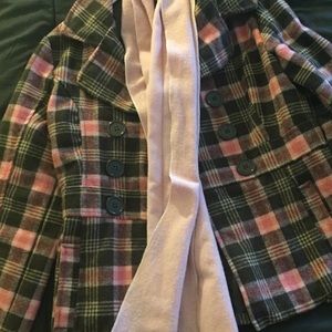 Fall/Winter Plaid Coat & Scarf!
